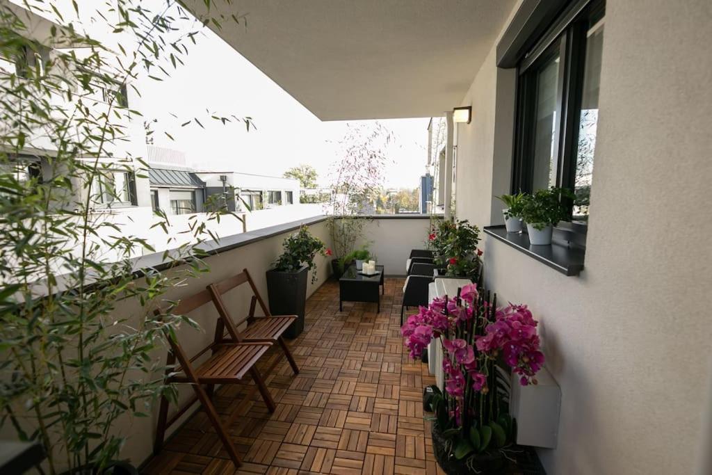 Schoenes Living Am Donauufer Вена Экстерьер фото
